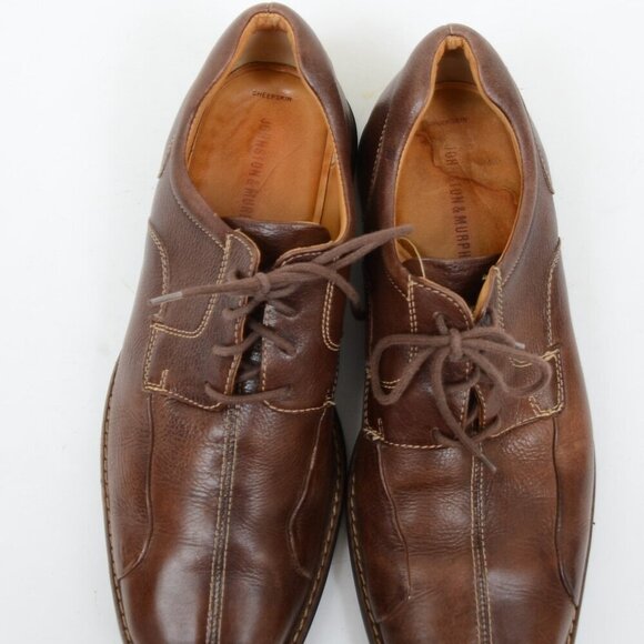 Johnston Murphy Mens 10.5 Shuler Bicycle 20-7223 Dark Brown Leather Derby Loafer main image 7